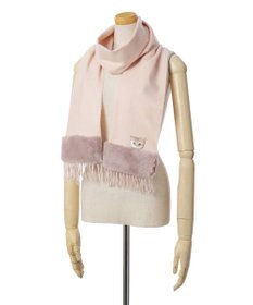 MOONBAT PAUL & JOE ACCESSOIRES ヌネットワッペン×ファームースタッチマフラー（パッケージ入り）