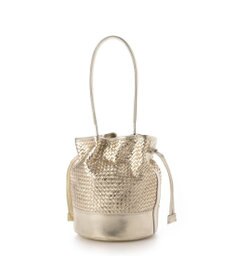 UNBILLION 【テレビ ドラマ着用アイテム】ペルケ perche / レザーメッシュ2wayバゲットバッグ