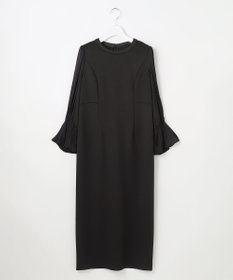 ANY SIS 【洗える】ベルスリーブナロー ドレス