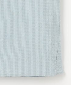 J.PRESS LADIES 【洗える】アセテートレーヨンコットンチェック ペプラム ブラウス