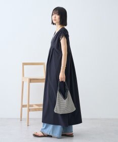 AMERICAN HOLIC 【マルチ機能】Vネックドロストショルダーワンピース