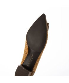 MODE ET JACOMO <MODE ET JACOMO>スクエアバックルポインテッドトゥパンプス