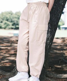 SHARE PARK LADIES 【撥水・UVカット・ストレッチ・軽量 】ナイロンカーゴパンツ（Mサイズ）