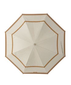 MOONBAT FURLA 晴雨兼用日傘 長傘 シャンブレー切継 ／遮光 遮熱 UV