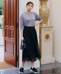 Tiaclasse 【安田美沙子さん着用・2TYPE肩紐/ショルダー&斜め掛け】フラップミニバッグ