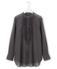 23区 L 【VERY11月号掲載/洗える】TWボイル フリルディテール ブラウス