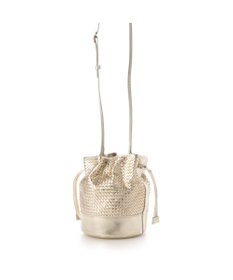 UNBILLION 【テレビ ドラマ着用アイテム】ペルケ perche / レザーメッシュ2wayバゲットバッグ