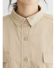 Green Parks ショート丈ワイドシャツ