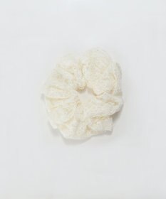 Phoebe <オンワード限定セット>ガーリッシュレースシュシュ×バックモチーフイヤリング