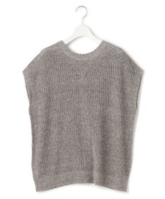 23区 L 【前後着用可能】ピュアリネン 2WAY ニット