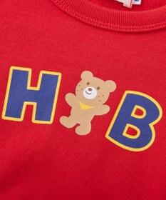 MIKI HOUSE HOT BISCUITS 【80-120cm】ロゴシリーズ ミニ裏毛パイルトレーナー