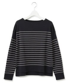 23区 【洗える】Armor-lux クロップドボーダー カットソー