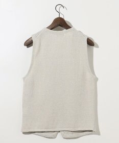 JOSEPH ABBOUD 【和紙使用エコ素材/日本素材/軽量/通気性/速乾性】和紙ムリネ ニット ベスト