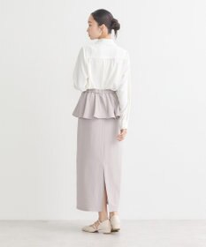 earth music&ecology 襟ビジューブラウス