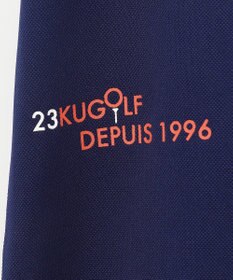 23区GOLF 【WOMEN】【吸水速乾/UVカット】グラフィカルポロシャツ