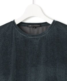 23区 【洗える】シアーベロア ロングスリーブ Tシャツ
