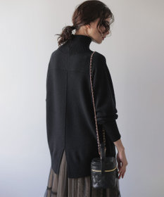 組曲 S ウールカシミヤミックス ロールネックニット