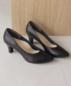 REGAL FOOT COMMUNITY 【ビューフィット】A34Y ポインテッドトウプレーンパンプス