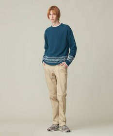 J.PRESS MEN 【WEB限定】フェアアイル クルーネックニット