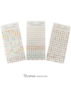 Mother garden しろたん ステッカー 3枚セット