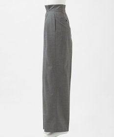 23区 【エステータ】ウールトロドライストレッチ タックワイドパンツ