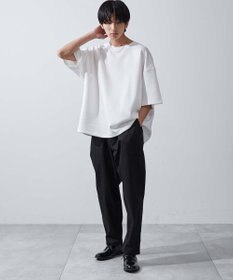 WEGO 【ユニセックス着用ITEM/ウエストゴム/手洗い可】チノイージーワイドパンツ