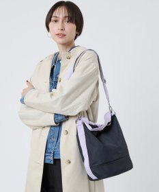 LeSportsac CONVERTIBLE BUCKET BAG/ディープシー/ソフトラベンダー