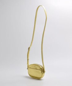 blancle メタリックレザー ラウンドショルダー