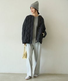 UNFILO カシミヤブレンド クルーネックニット