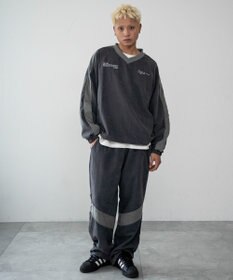 WEGO ミリタリーVネックラインプルオーバー