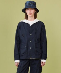 JOSEPH ABBOUD MOUNTAIN 【折り畳み可】ジャングルリーフプリント ポケッタブルバケット ハット