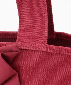 TOCCA 【A4サイズ対応】RIBBON FRILL CANVASTOTE キャンバストートバッグ