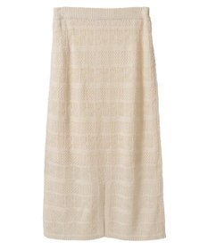 AMERICAN HOLIC レース編みニットタイトスカート