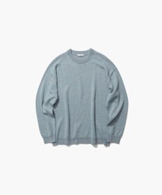ATON BABY ALPACA LINEN | クルーネックセーター - UNISEX