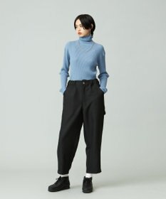 J.PRESS YORK STREET 【WOMEN】ANTI PILLING WOOL リブタートルニット