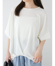 Green Parks 裾タック表面カットプルオーバー