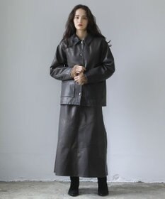 Green Parks ■ＥＳＣＡＲ　ウ゛ィンテージ調エコレザージャケット