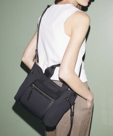 TOPKAPI 【新色追加】【TREASURE TOPKAPI】ネオプレン フロントポケット 2way ショルダー付き ミニトートバッグ