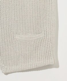 JOSEPH ABBOUD 【和紙使用エコ素材/日本素材/軽量/通気性/速乾性】和紙ムリネ ニット ベスト