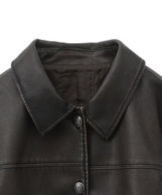 Green Parks ■ＥＳＣＡＲ　ウ゛ィンテージ調エコレザージャケット