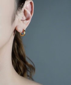 susui 【doughnut】フープピアス S (YGMAT)_片耳