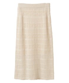 AMERICAN HOLIC レース編みニットタイトスカート