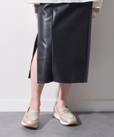 INTER-CHAUSSURES ＜衝撃軽減・抗菌防臭＞【BUSSOLA】撥水ローファースニーカー