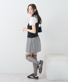 earth music&ecology ＳＥＴ２点コンパクトＴＥＥ＋マルチｗａｙニットビスチ