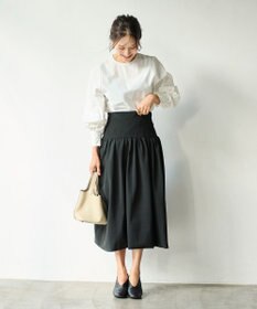 #Newans 【セレモニーにも】バルーンフレアニットスカート