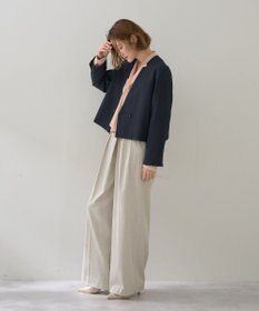 YECCA VECCA メタルホックワイドパンツ