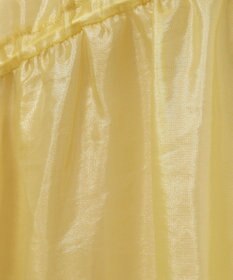 Green Parks シアーシャイニードロストティアードスカート