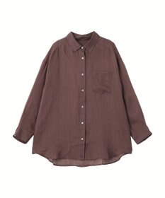YECCA VECCA 3wayシアーリネンシャツ