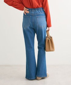 Green Parks ・ＳＵＧＡＲ　ＳＰＯＯＮ　デニムスリットフレアパンツ