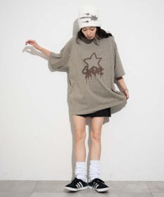 WEGO 【ユニセックス着用ITEM】スノーダイグラフィックT